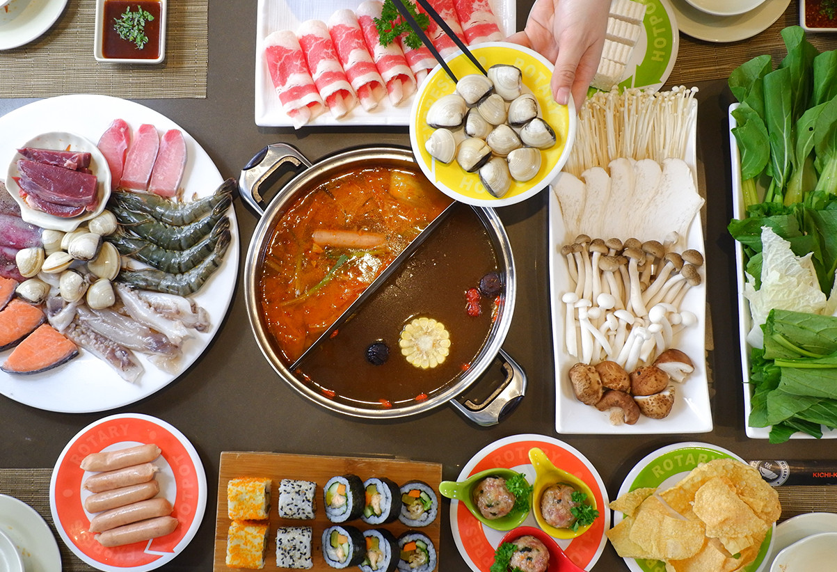 Lẩu băng chuyền hải sản Kichi Kichi Đà Nẵng
