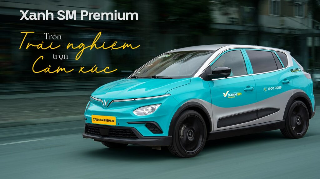 Dịch vụ Taxi Xanh SM Premium mang đến trải nghiệm di chuyển đẳng cấp và tiện nghi