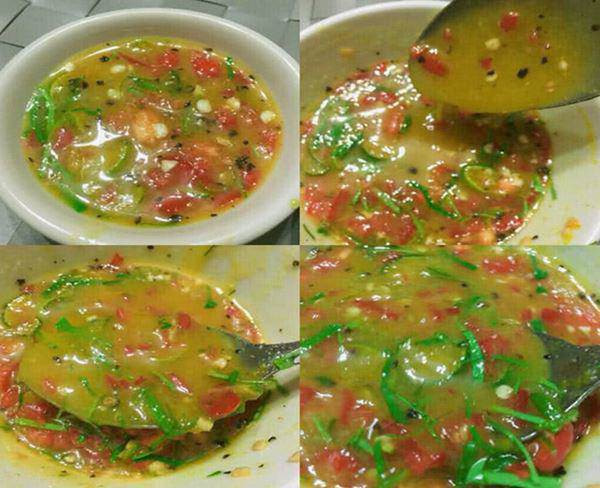 Chén nước chấm muối ớt xanh chua cay, sánh mịn ăn kèm lẩu gà tiềm ớt hiểm