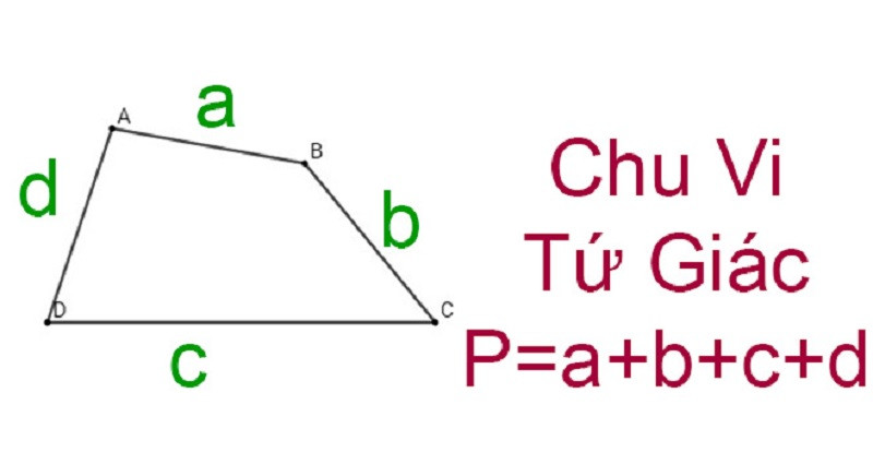 Các dạng bài tập đa dạng về cách tính chu vi hình tứ giác cho học sinh