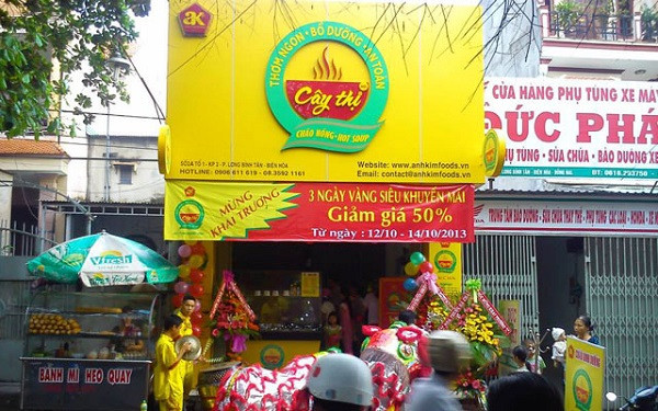 Cháo dinh dưỡng Cây Thị - thương hiệu uy tín cho bé
