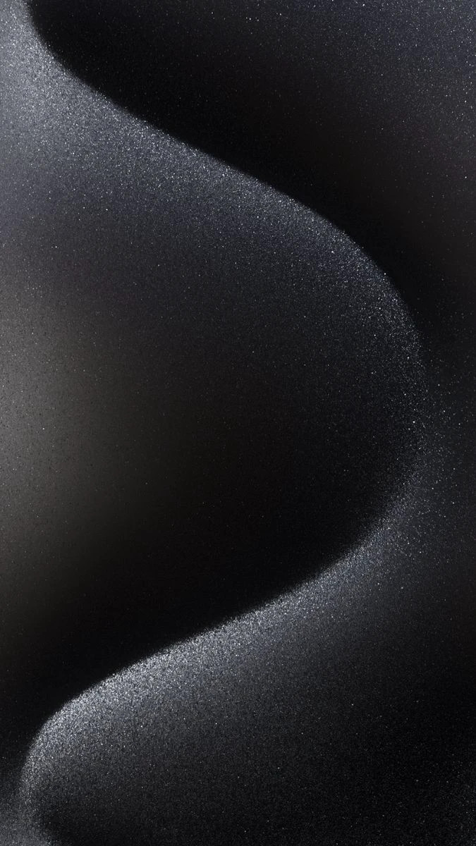 Wallpaper iPhone 15 Pro Max 4K Black Titanium tối giản, đẳng cấp