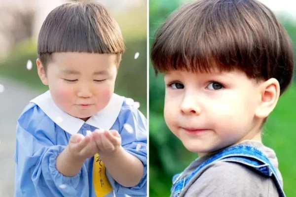 Kiểu tóc Bowl Cut (tóc nồi) cho bé