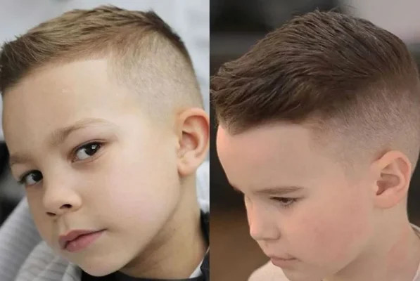 Kiểu tóc Messy Crop tự nhiên cho bé trai