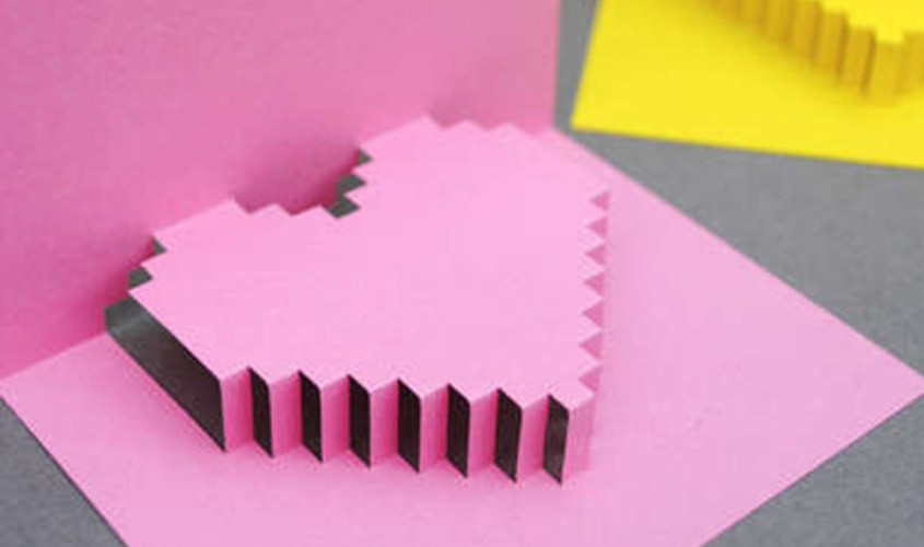 Thiệp 20 tháng 11 hình nổi 3D