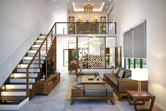 Lưu ý khi thiết kế phòng thờ trong nhà gác lửng