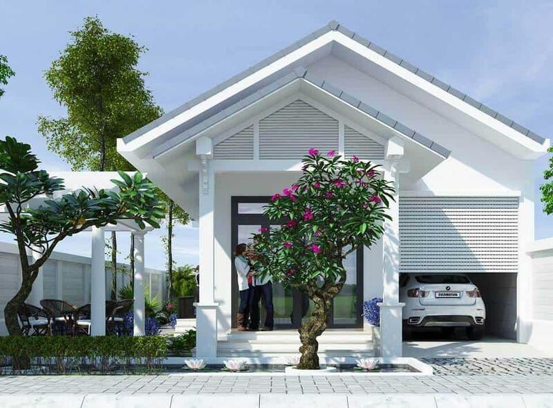Sử dụng các vật liệu xây dựng chất lượng để đảm bảo nhà 1 tầng luôn bền đẹp