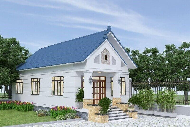 Mẫu nhà ống 1 tầng hiện đại với thiết kế đa dạng, tối ưu chi phí