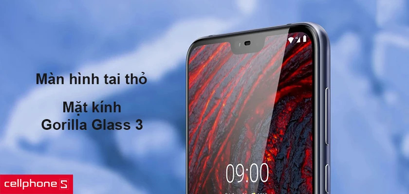 Hiển thị màn hình tràn viền &quot;tai thỏ&quot; trên Nokia 6.1 Plus