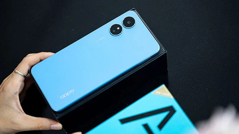 Thiết kế mỏng nhẹ và màn hình giọt nước của OPPO A17