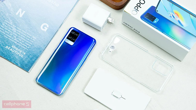 Giao diện ColorOS 7.2 trên Oppo A54
