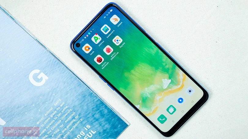 Thiết kế thu hút với mặt lưng độc đáo của Oppo A54