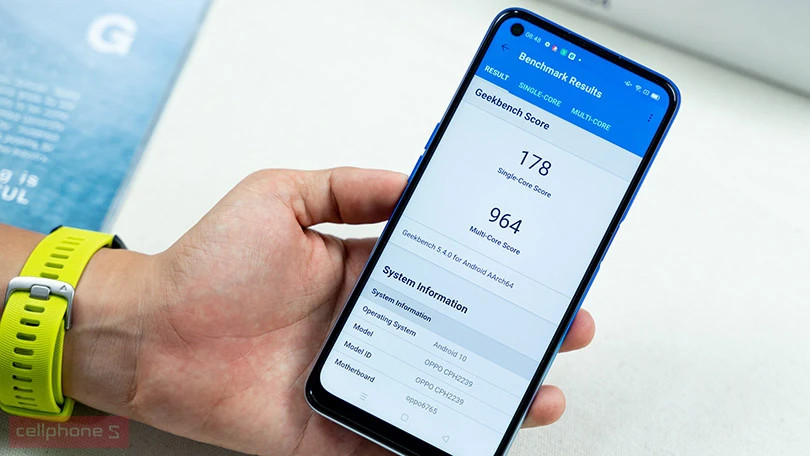 Hiệu năng Oppo A54 với chip Helio P35