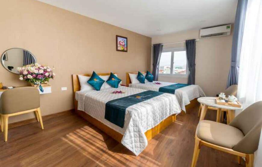 Phòng nghỉ hướng biển và ban công tại The Beach Hotel Quy Nhon mang đến tầm nhìn tuyệt vời