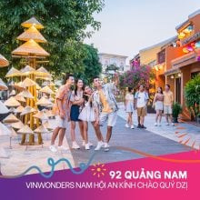 Đến VinWonders Nam Hội An để khám phá tinh hoa văn hóa và tìm về cội nguồn