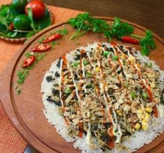 Thực đơn đa dạng món ngon tại quán chay An Lạc Tâm Đà Nẵng