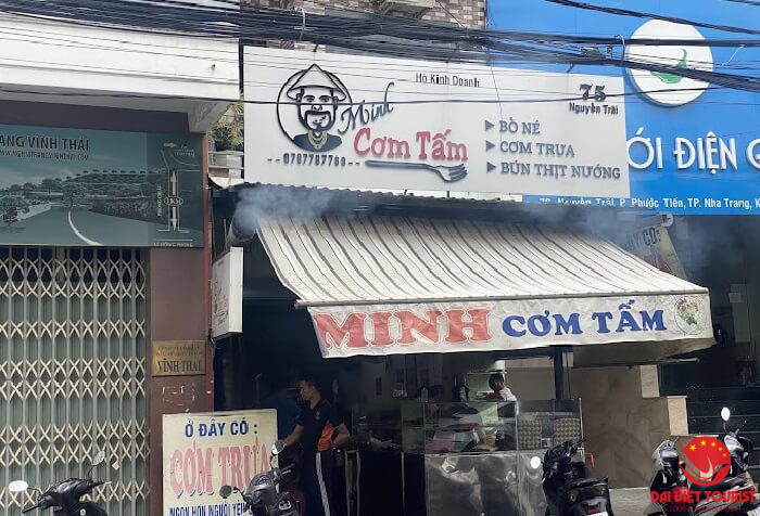 Cơm tấm Minh Nha Trang luôn làm hài lòng thực khách với hương vị đặc trưng