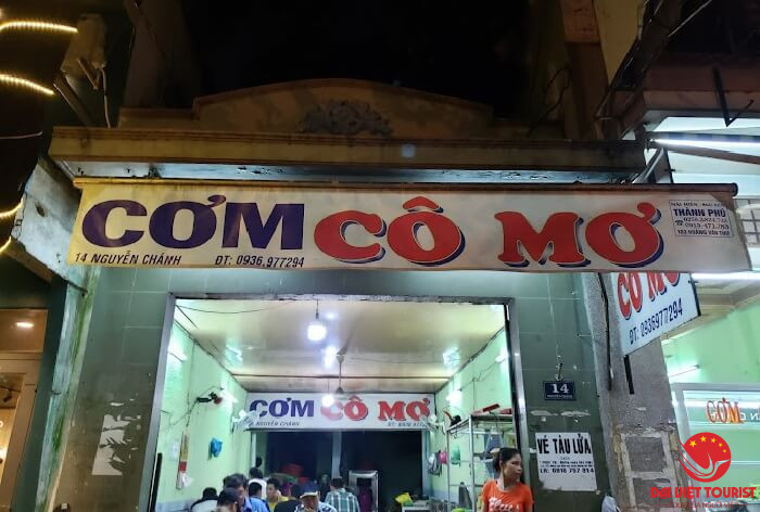 Quán cơm Cô Mơ Nha Trang tuy bình dân nhưng đồ ăn luôn đảm bảo chất lượng
