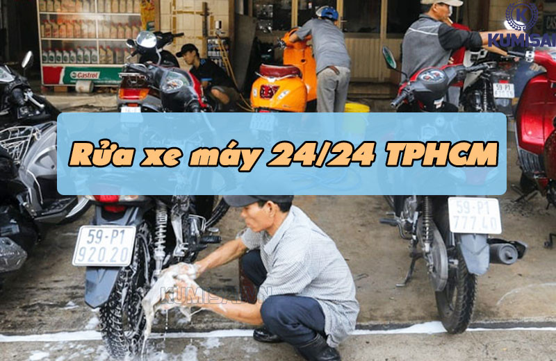 Nhu cầu tìm tiệm rửa xe máy gần đây tại TP.HCM trong bối cảnh đô thị