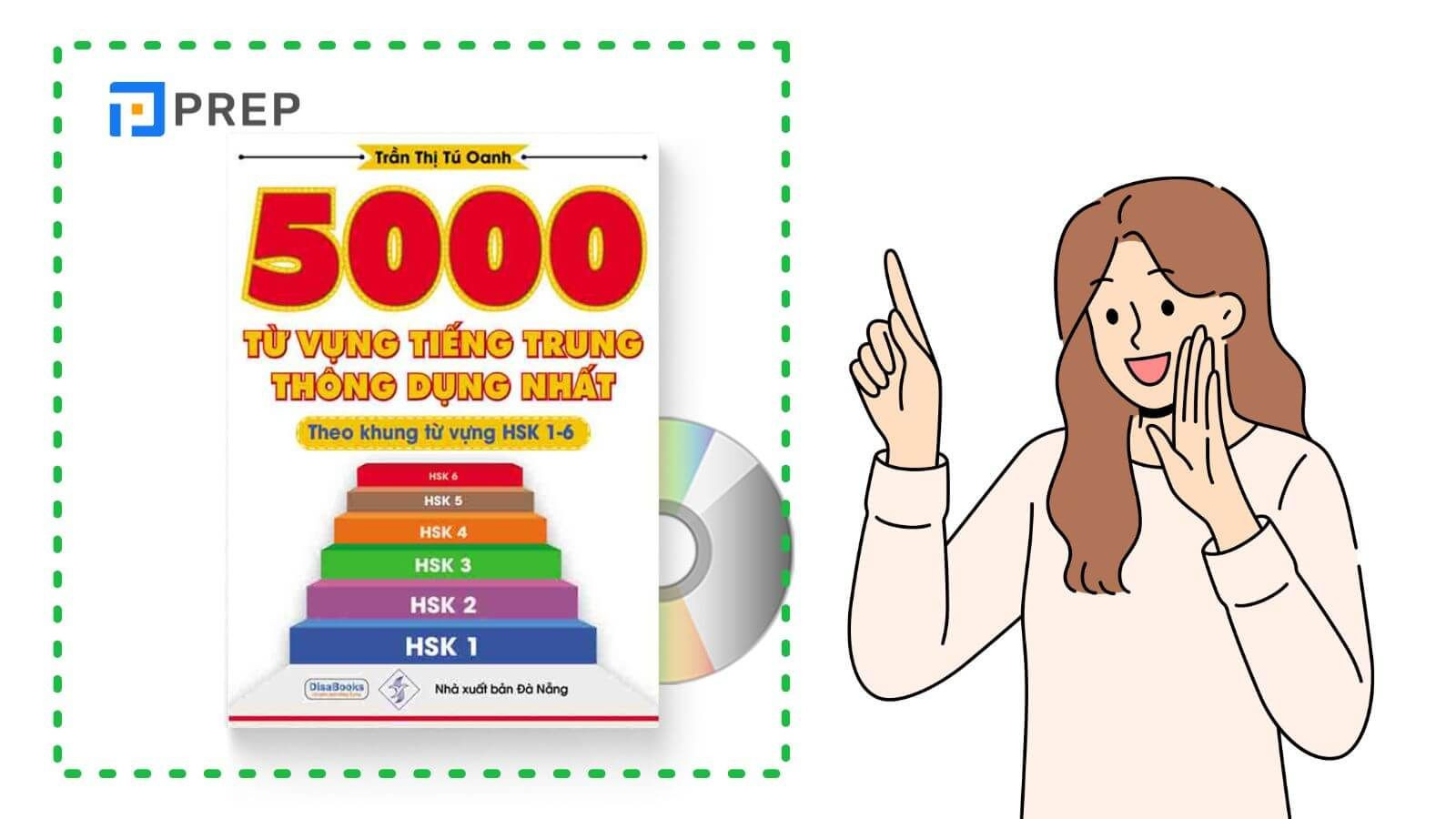 Sách 5000 từ vựng tiếng Trung thông dụng nhất
