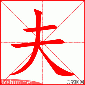 Cách viết Hán tự &quot;丈夫&quot; (zhàngfu) – Chồng trong tiếng Trung