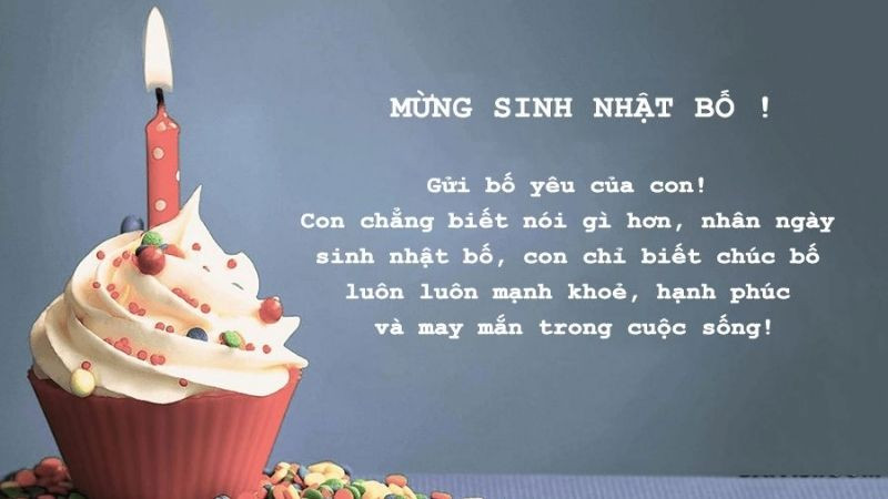 Hình ảnh chúc sinh nhật ấm áp