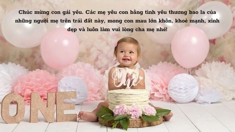 Ảnh sinh nhật cho trẻ em với bánh kem và gấu bông