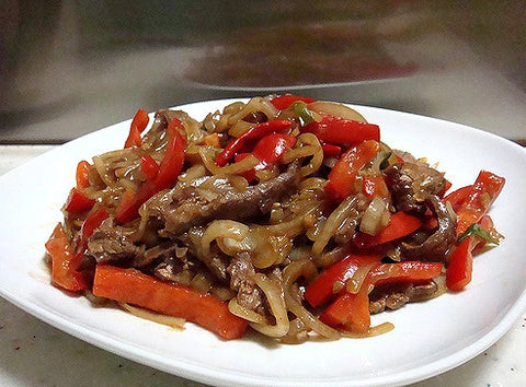 Thịt bò xào sa tế cay nồng, hấp dẫn
