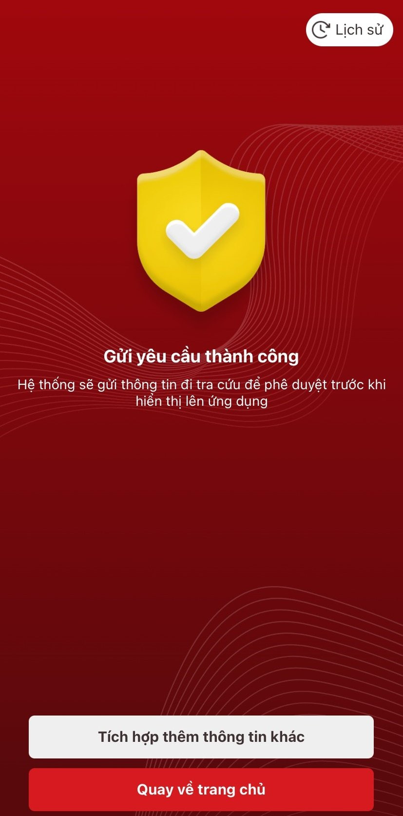 Thông báo yêu cầu tích hợp đăng ký xe vào VNeID thành công