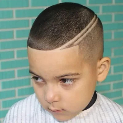 Kiểu tóc Buzz Cut cho trẻ 7 tuổi