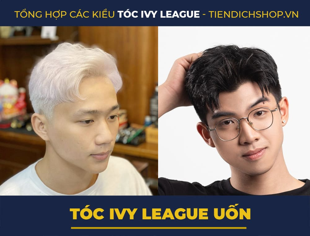 Kiểu tóc Ivy League uốn bồng bềnh, tạo độ dày cho tóc mỏng