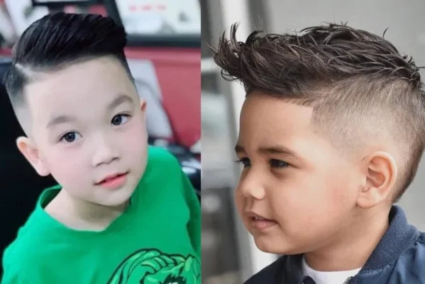 Mohawk ngắn cá tính cho bé trai