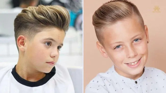 Undercut cho bé trai 7 tuổi