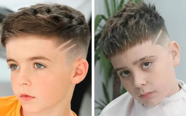 Kiểu tóc undercut hiện đại cho trẻ em
