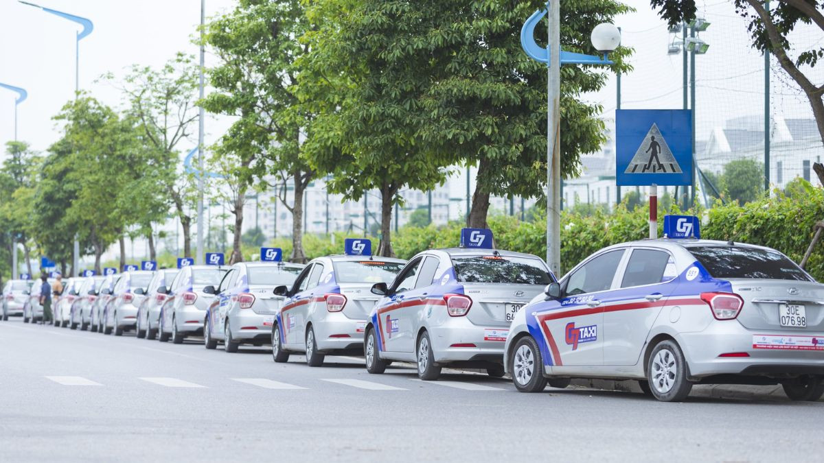 Ứng dụng G7 Taxi trên điện thoại giúp đặt xe tại TP Hồ Chí Minh