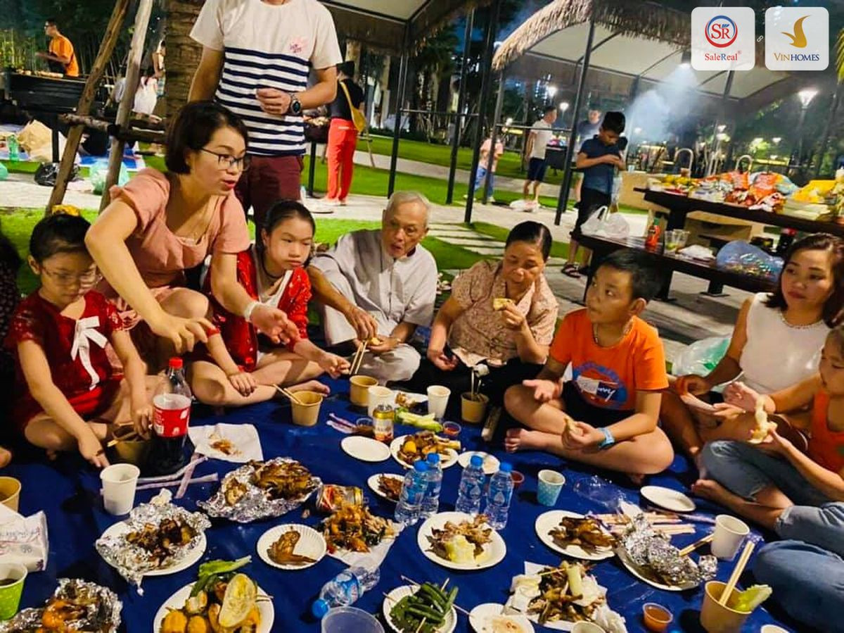Trải nghiệm nướng BBQ tại BBQ Garden Vinhomes Ocean Park 3