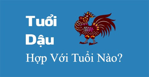 Sơ đồ minh họa các tuổi hợp với người tuổi Dậu theo phong thủy Tam Hợp và Lục Hợp