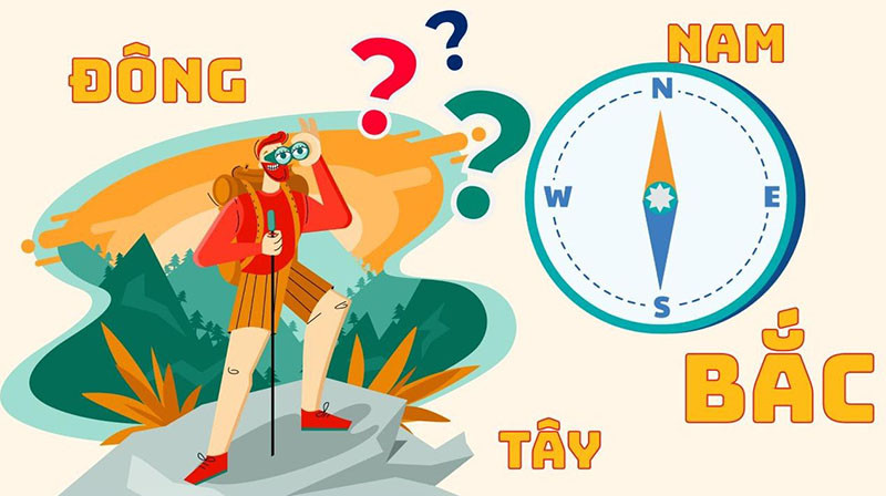 Ứng dụng xác định Đông Tây Nam Bắc khi đi lạc