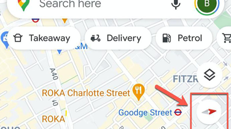 Xác định hướng Đông Tây Nam Bắc dựa vào Google Map