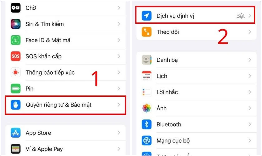 Hướng dẫn bật dịch vụ định vị cho Zalo trên iPhone
