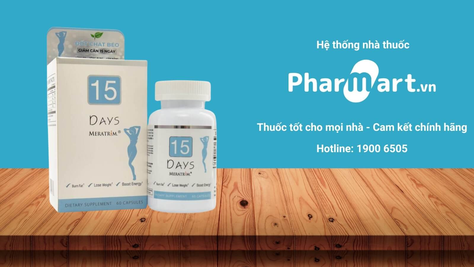 Viên giảm cân 15 Days Diet từ Mỹ