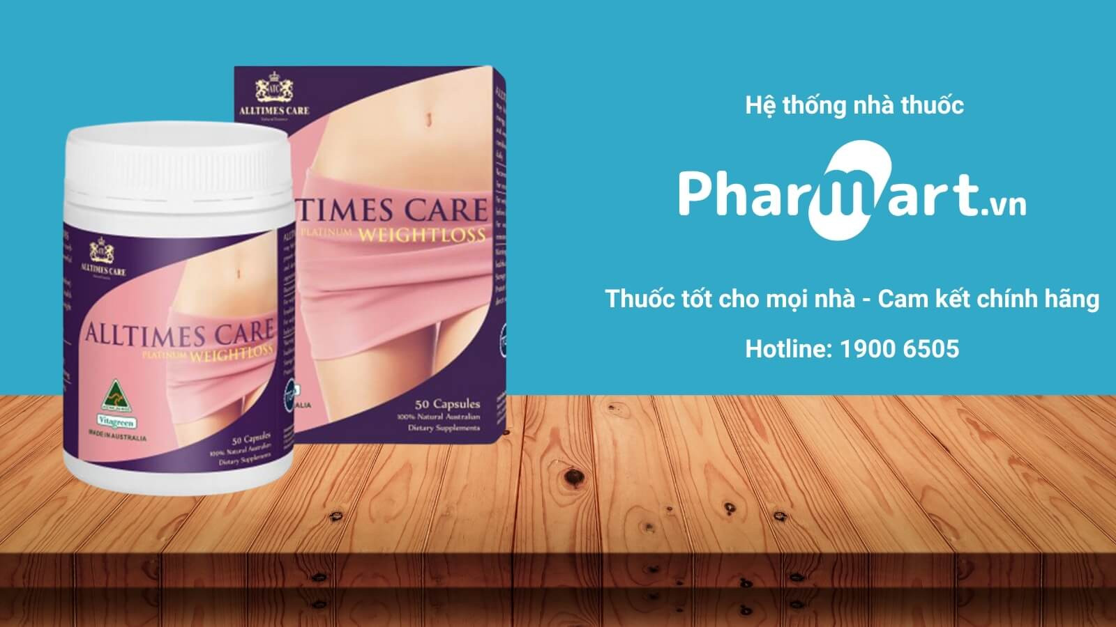Viên uống giảm cân Alltimes Care Platinum Weightloss