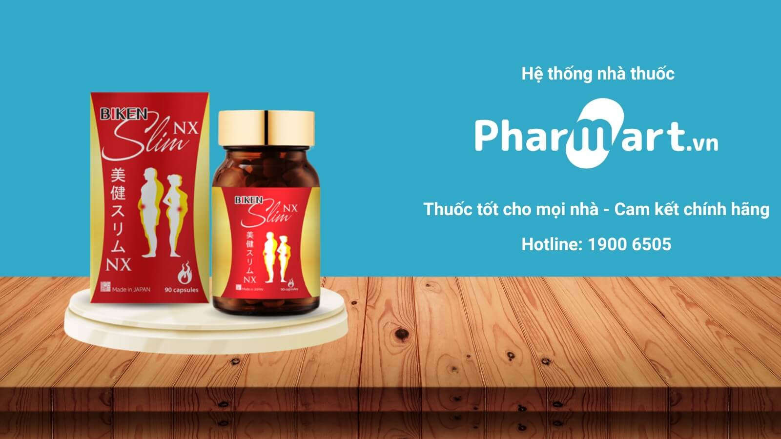 Viên uống giảm cân Biken Slim NX của Nhật