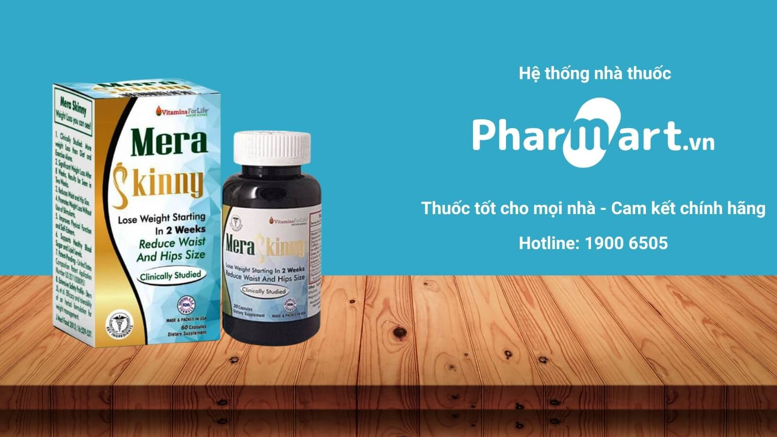 Viên giảm cân Mera Skinny chính hãng