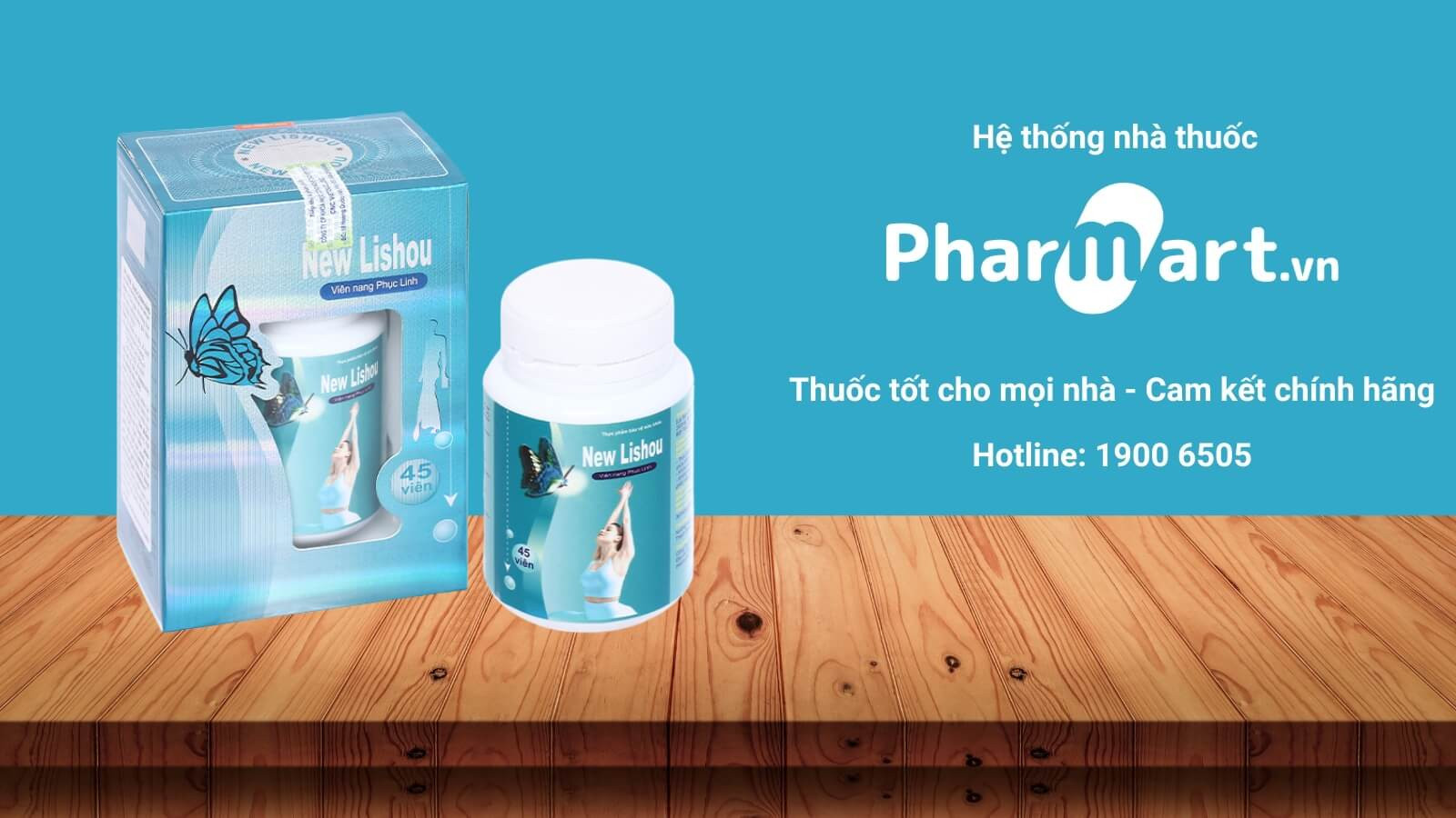 Viên nang Phục Linh New Lishou tự nhiên