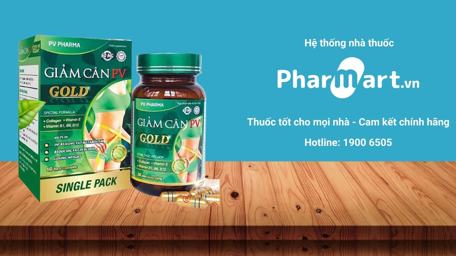 Viên uống Giảm cân PV của Phúc Vinh