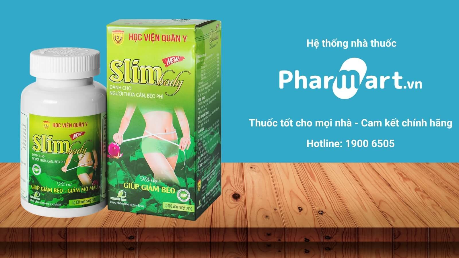 Viên giảm cân Slim Body của Học viện Quân Y