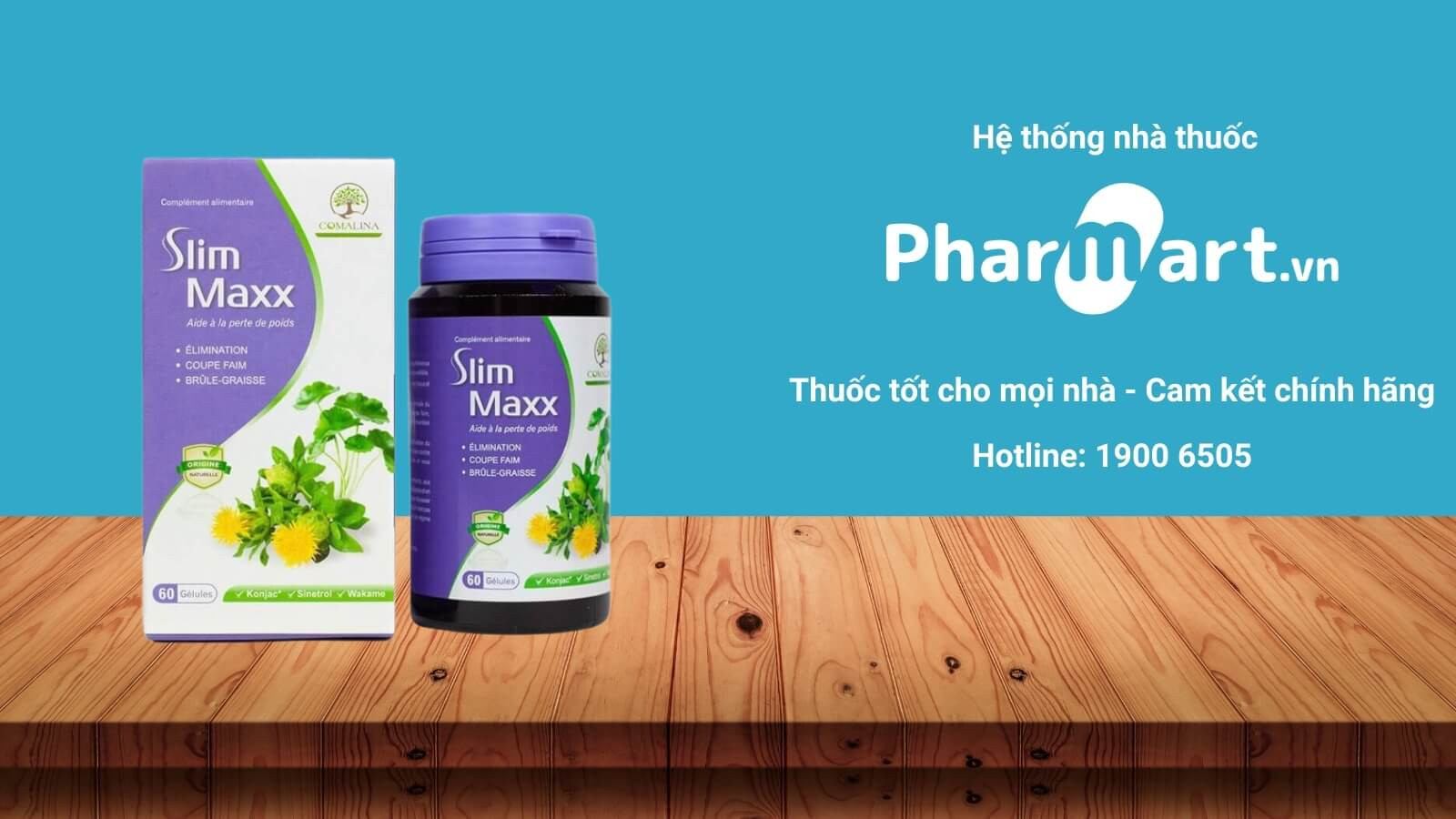 Thuốc uống giảm cân Slim Maxx từ Pháp