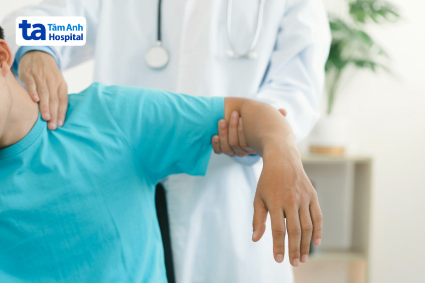 Vật lý trị liệu cải thiện đau cổ vai gáy bên trái