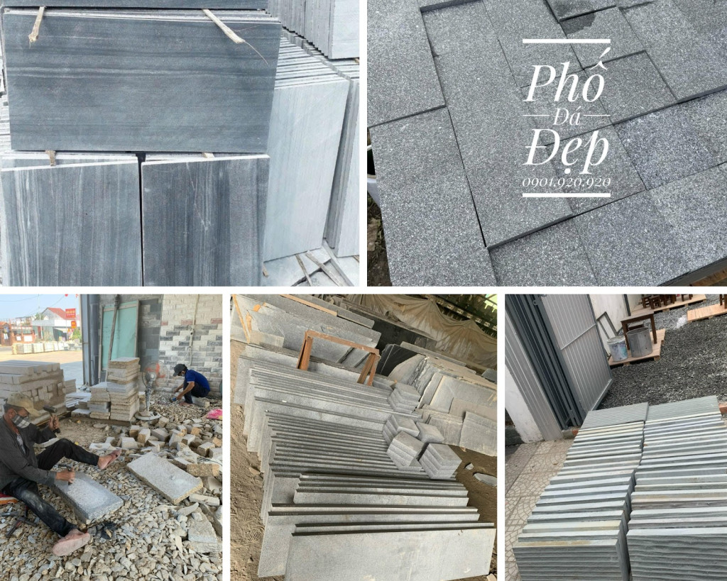 Mẫu đá lát sân vườn đẹp mắt, đa dạng chủng loại